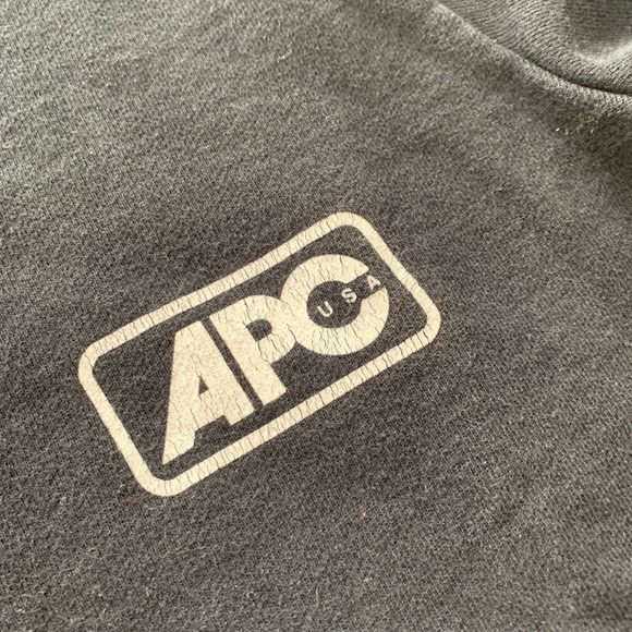 A.P.C. U.S. black Odette Sweatshirt ssence - Picture 3 of 7